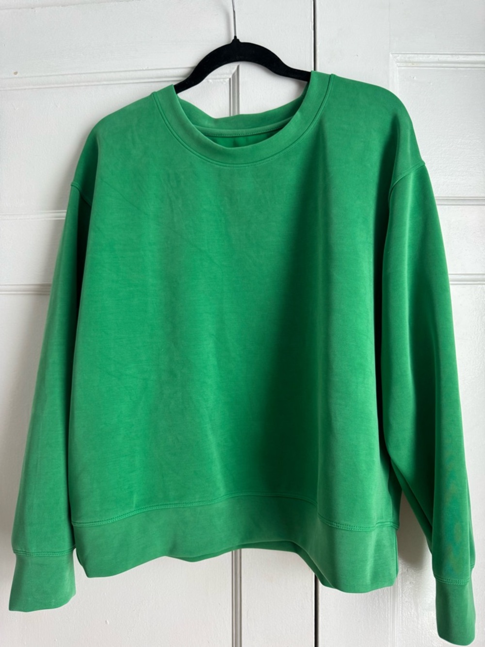 A New Day Classic Crewneck Sweatshirt in Bright Green
